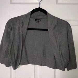 Soft Grey Cropped Sweater- Torrid 0